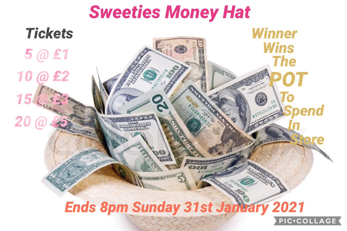 SashasSweeties's tweet photo. @Sijuola86 @Deeva4dlord 🚨🚨 8 HOURS TO GO 🚨🚨
#More tickets bought, More #money in the Pot
🎉#Winner #wins the #Whole #Pot 🎉
5 @ £1, 10 @ £2, 15 @ £3, 20 @ £5.

Visit https://t.co/koje8XjsJL…
Or Comment Below
#Competition #Chocolate #Sweets #Coffee #CoffeeLover #Love #Raffle #chocolatelover #Tickets https://t.co/TbZRHuUFck