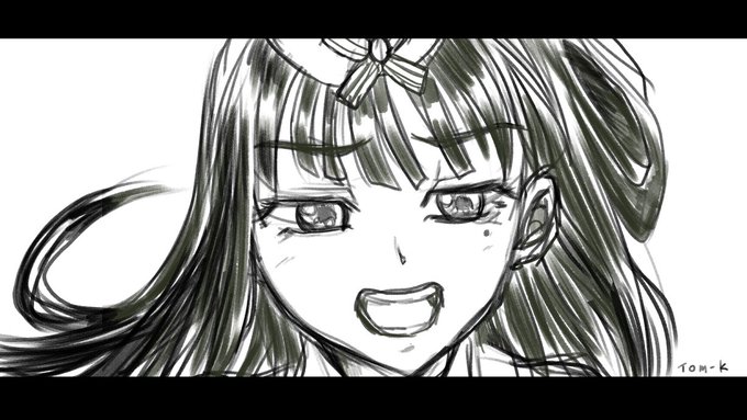 VTuberFesで見せてくれたこの表情が目に焼き付いておりましてね・・・
#VTuberFes  
#富士葵シンビジウム
#葵の絵 