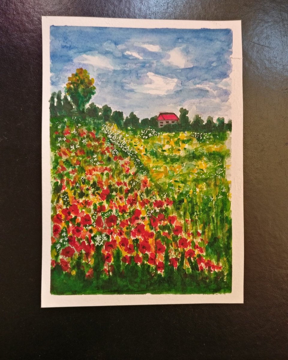 tikulli's tweet photo. All the Watercolor A5 landscapes for sale. DM for details and prices. RT to support artists and for visibility. 
Look look up the pinned tweet for more. Follow on Instagram. #Artists #ArtSale #ArtForSale #BuyArt #ArtistOnTwitter #SupportSmallStreamers #Artist #artistssuppot #Art https://t.co/nFq1ANfF0J