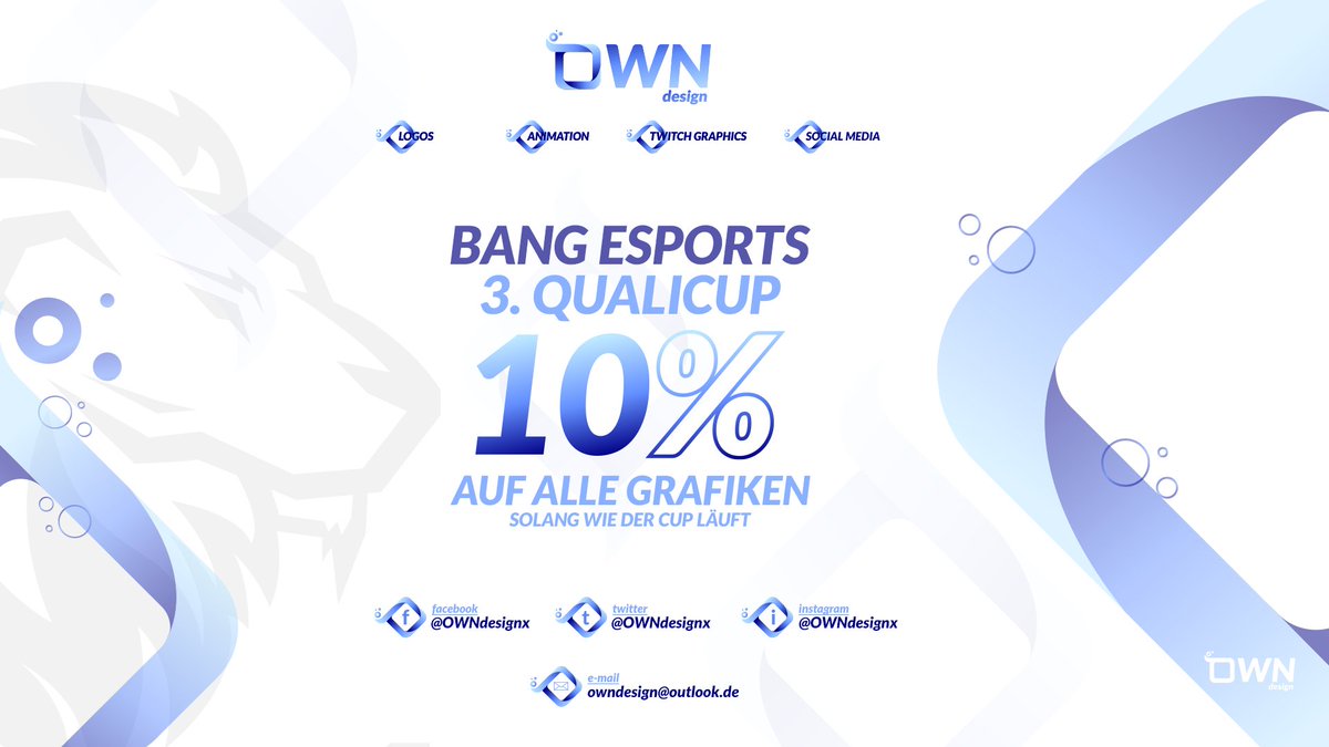Heute findet der 3. Qualicup unseres Partners <a href="/baNg_eSports/">baNg eSports</a> statt! Wir geben auf alle Grafiken 10% Rabatt während der Cup läuft!  Schaut einfach mal rein bei dem guten <a href="/rattles2002/">Rattles2002</a> !

twitch.tv/rattles2002
twitch.tv/rattles2002