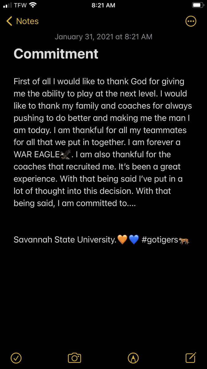 110% COMMITTED‼️ please respect my decision💯 <a href="/jenkinsco_fb/">Jenkins County Football</a> <a href="/RecruitGeorgia/">Recruit Georgia</a> <a href="/CoachShawnQuinn/">Shawn Quinn</a>