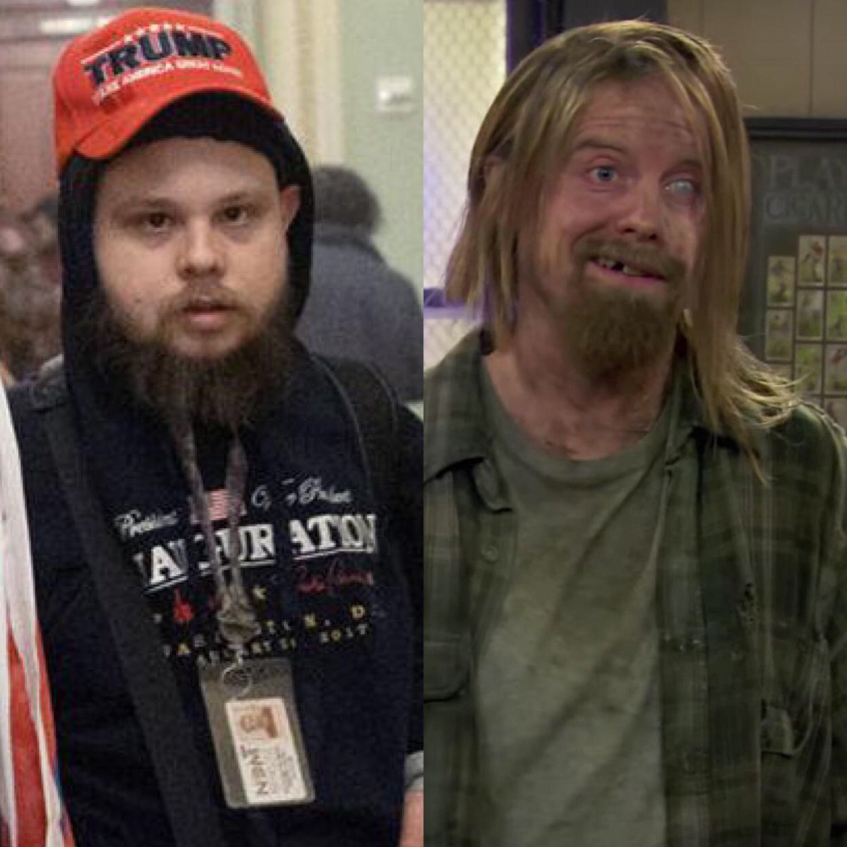 The homeless man who’s down on his luck...