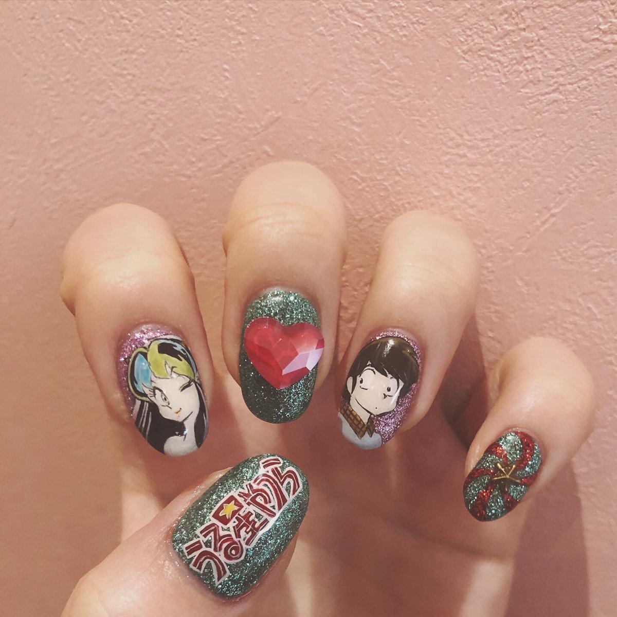 ラムちゃんネイル