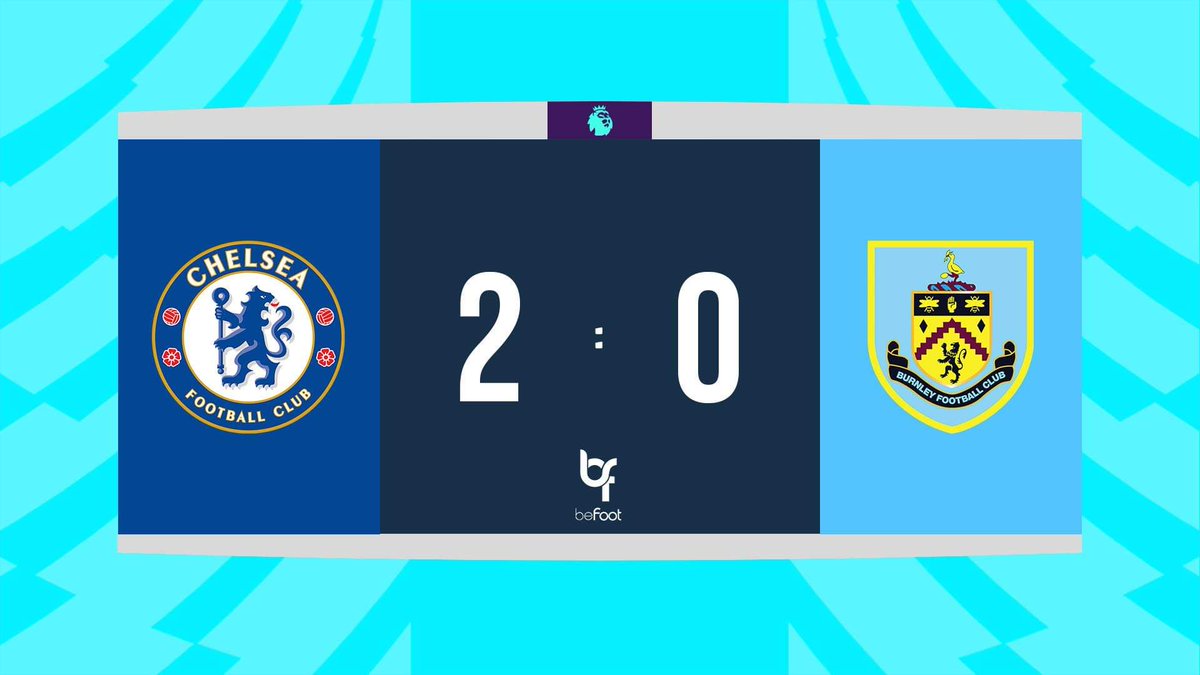 _BeFootball's tweet photo. ⏱ TERMINÉ !
CHELSEA 🔵 2-0 ⚫ BURNLEY
1ere victoire des Blues sous les ordres de Thomas Tuchel !
7️⃣ Chelsea : 33 pts 🔺
- - -
1⃣6️⃣ Burnley : 22 pts ➖
🇬🇧 #PL | #CHEBURN https://t.co/RoRovGBiX1