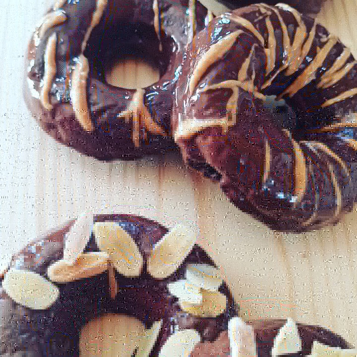 Donuts #HealthyFood con ingredientes saludables y masa #vegana #glutenfree