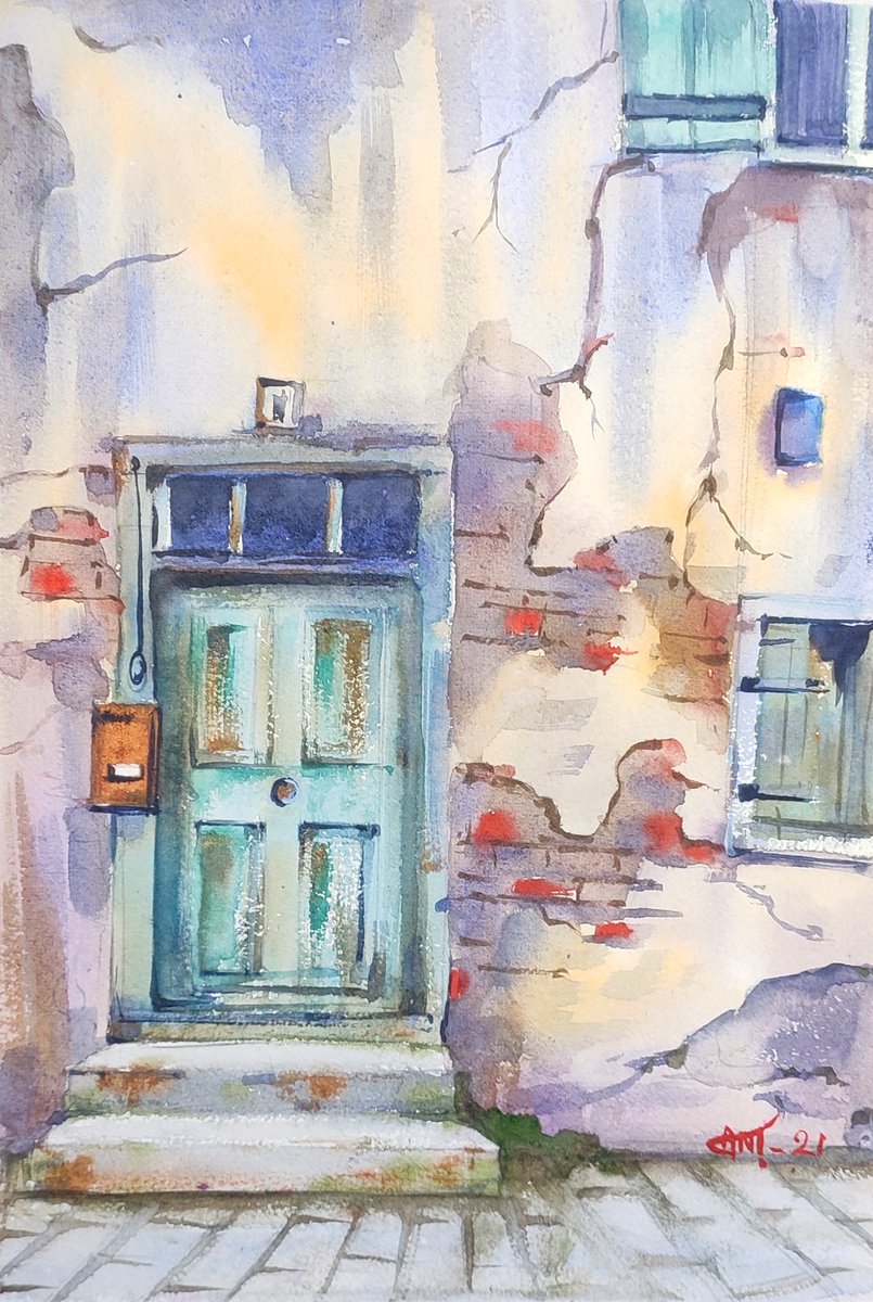 Greyant4's tweet photo. Watercolour on paper
#Drawwithavijit #watercoloronpaper #objectpainting #wallpainting #oldwallpainting #sinplewatwrcolour #olddoor #realisticwatercolor #paintingoftheday #art #drawingideas #watercolouridea https://t.co/NA7oZIaqgy