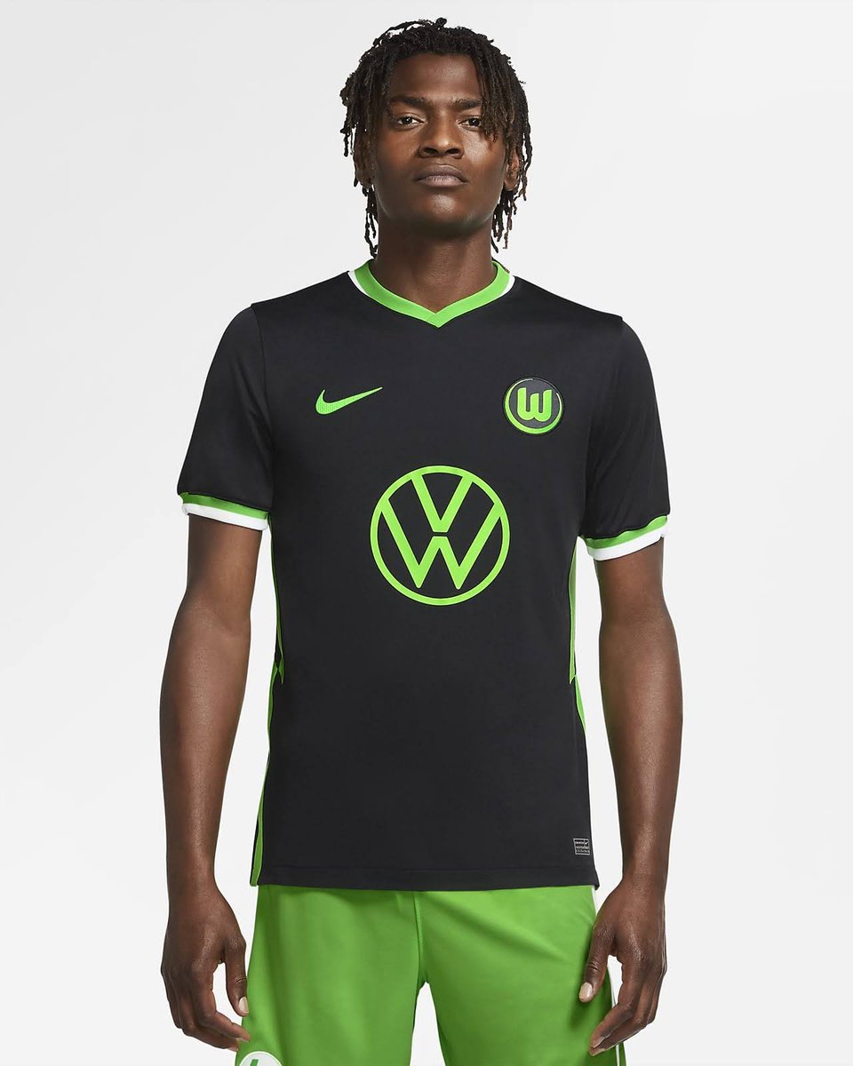 Number 12. Stand back, there's a Hurricane comin' through!Wolfsburg hoping to channel their Hurri-powers in their green and black ensemble!