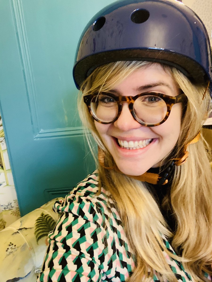 After looking at it for a year - I’ve taken the plunge &amp; bought my 1st adult bike. Eek. About to go on my maiden voyage. Any tips from cyclists? I am all 👂. I used to love cycling but an unfortunate incident on wine cycling tour 15 years ago sapped my confidence.🍷+ 🚲 don’t go!