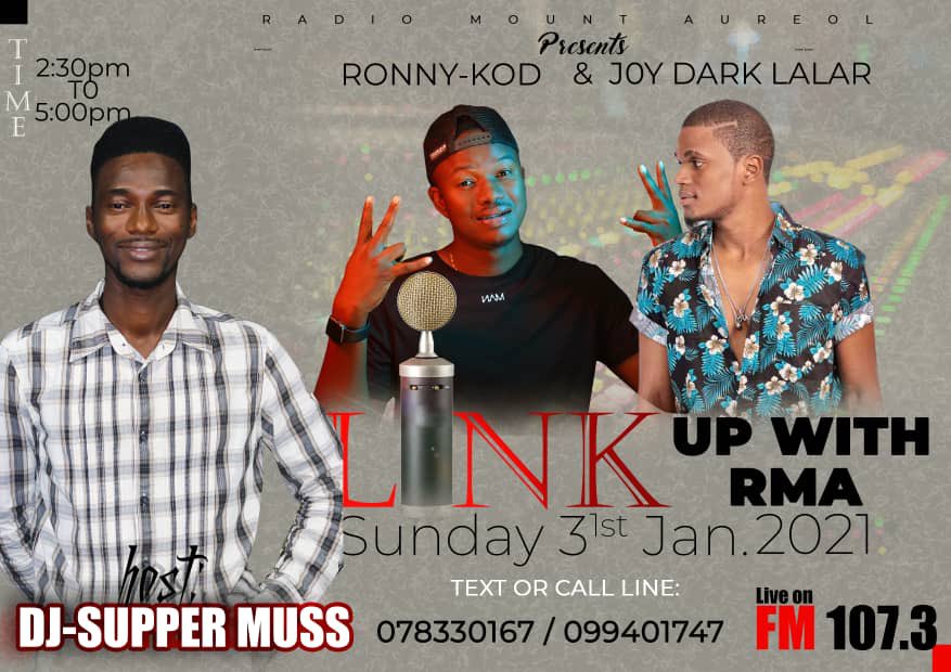 ronaldsesay's tweet photo. Heya, hope the Sunday is cool?😊
Let’s link up with RMA today on Radio Mount Aureol 107.3FM at 2:30PM with @DJSuperMuss.
@RonnyKOD gon be there to spice it up🔥 So tune in & let’s have fun.📻🚀🚀🚀
#TeamDopeness #LitSeason #iProMusic https://t.co/onhSi5GdLM