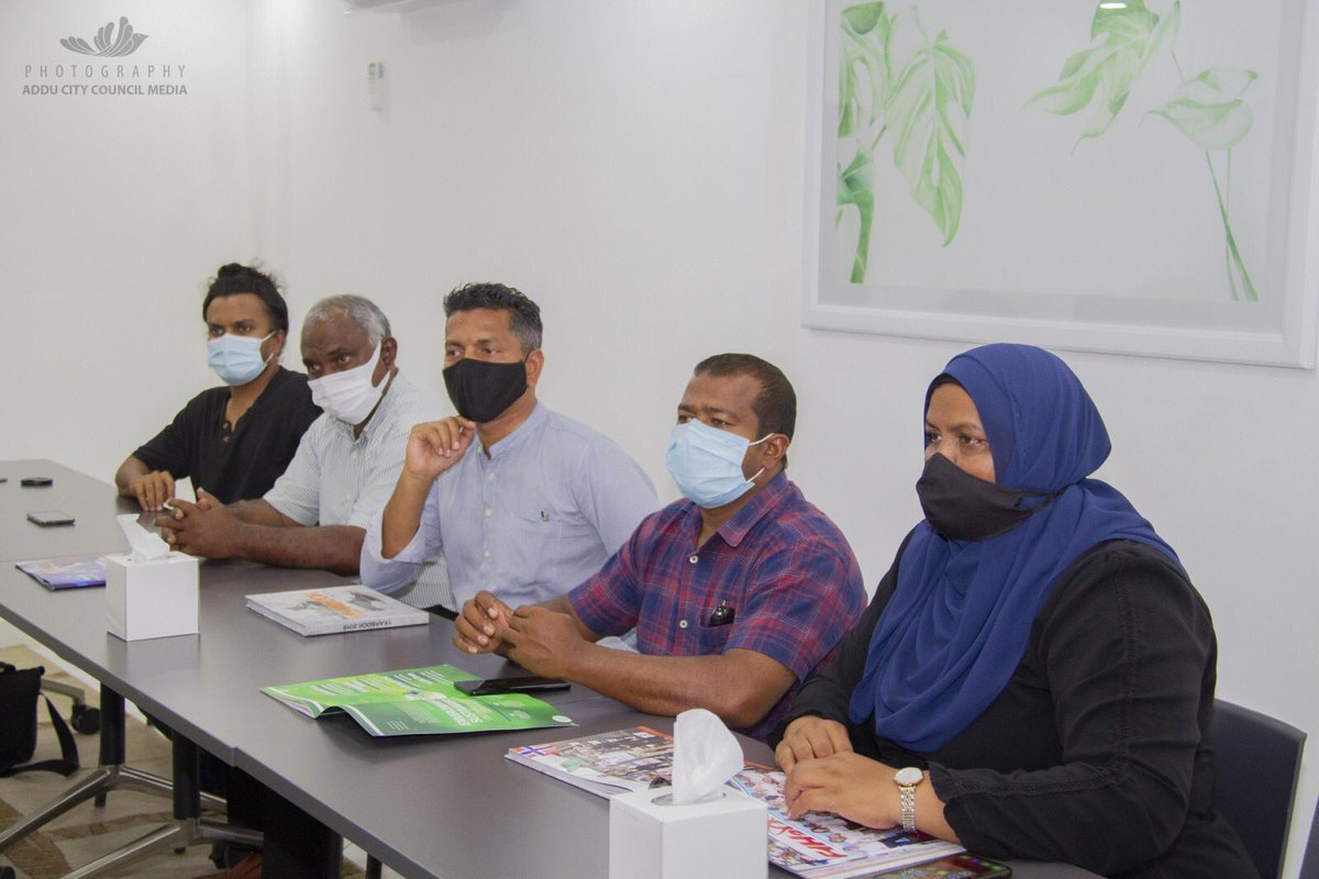 AdduCityCouncil's tweet photo. H2O Racing Limited met with members of #AdduCityCouncil this evening to discuss about hosting "#AquabikeWorldChampionship 2022" in #AdduCity. https://t.co/rP7qouRvl7
