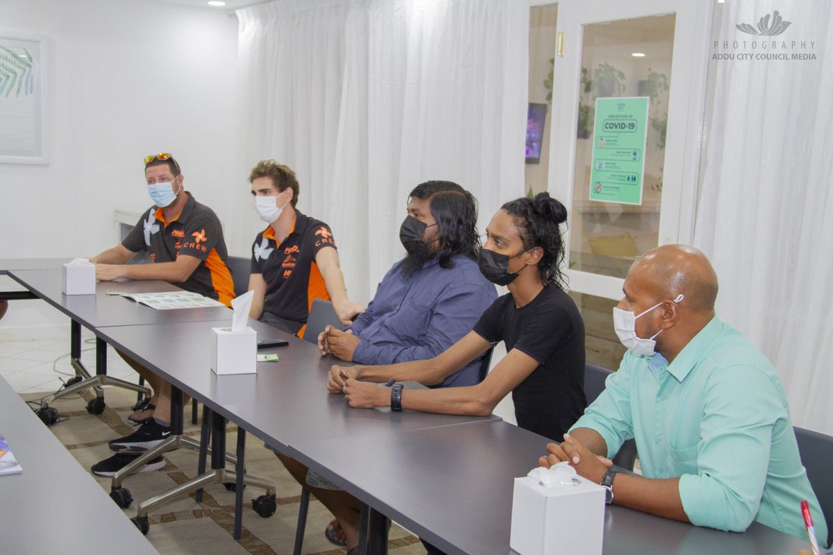 H2O Racing Limited met with members of #AdduCityCouncil this evening to discuss about hosting "#AquabikeWorldChampionship 2022" in #AdduCity.