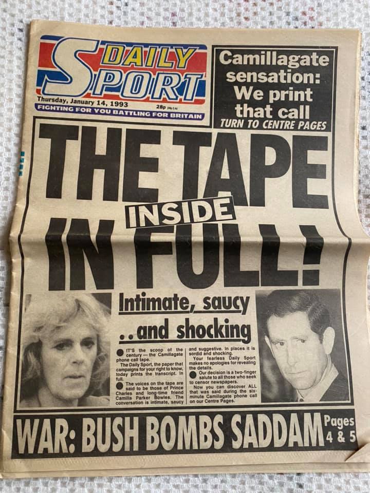 Dated 1993 and in mint condition, found this under the mattress and no idea who put it there!! To be fair, it’s not actually my bed either 🤣
