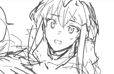 ダンマカ…終わってしまうのか…って思いを馳せながら描いている? 