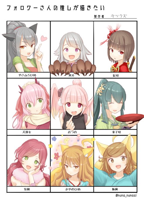 思ったように描けてない気もする・・・なんかすみません。

#フォロワーさんの推しが描きたい 