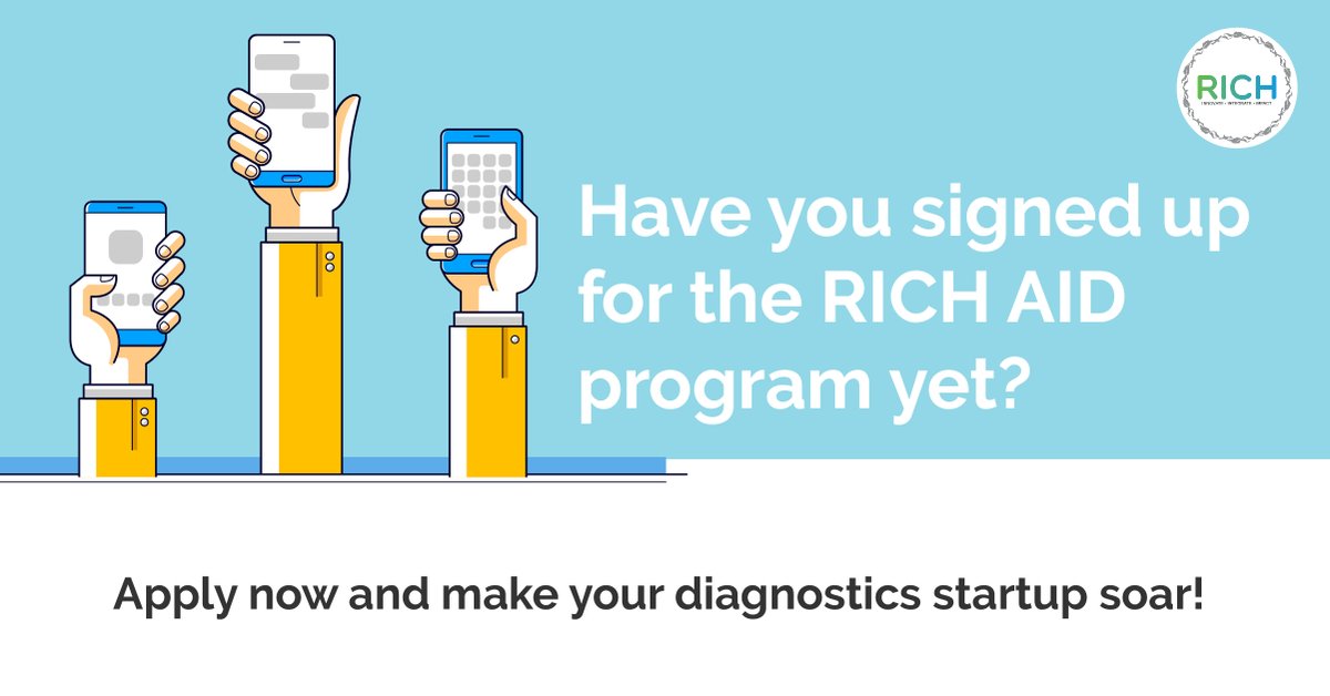 RICH_Hyd's tweet image. Register for the RICH #AIDProgram and stand a chance to win access to #incubation and testing facilities, #mentorship, #industryconnects, and #seedgrants! 

Hurry up! 

Apply now: rich.telangana.gov.in/RICH-AID.html

@MinisterKTR @PrinSciAdvOff @AIC_CCMB