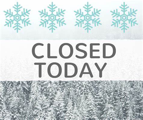 Closed for brunch, everyone have a safe snow day!