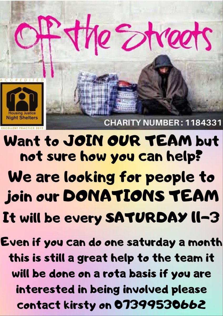 👚 JOIN OUR DONATIONS TEAM 👕

⏰ Have a few hours of YOUR TIME spare? ⏰

➡️ Want to help us continue to MAKE A DIFFERENCE ⬅️

“VOLUNTEERS don’t get paid not because they’re worthless but because they’re PRICELESS”