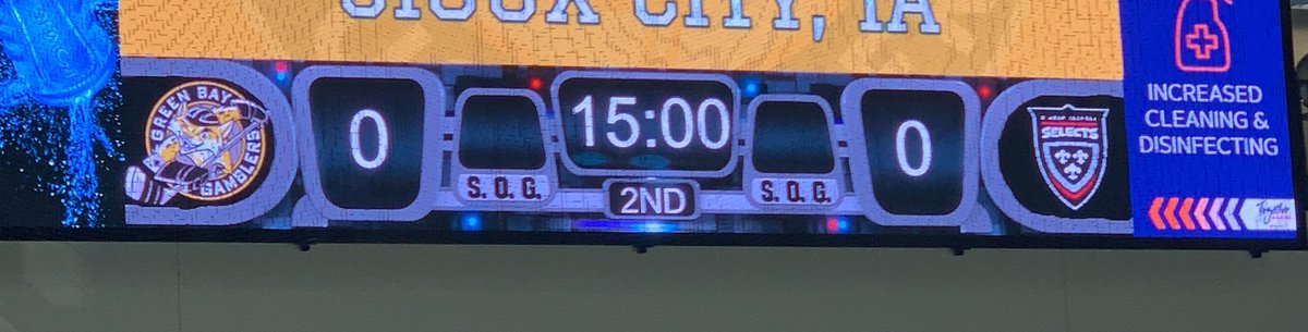 06JrGamblers's tweet photo. End of the 1st period @06JrGamblers vs. @BKSelects 0-0. https://t.co/J4pdDQvovC