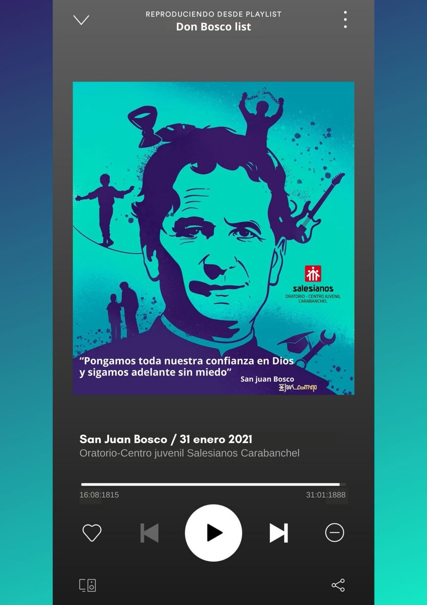 CJ_SCarabanchel's tweet photo. ¡Feliz día de San Juan Bosco! 
"Estad siempre alegres" 
😁❤ https://t.co/Lp4z09dMUh
