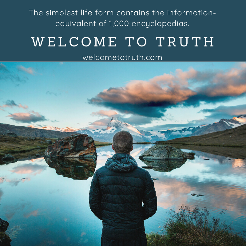 Where did all that information first come from? Only one answer that makes sense - God.
#Bible #BibleStudy #ChristianApologetics #Apologetics #Jesus #God #Christian #TheBible #thebibleproject #JesusChrist #WelcomeToTruth