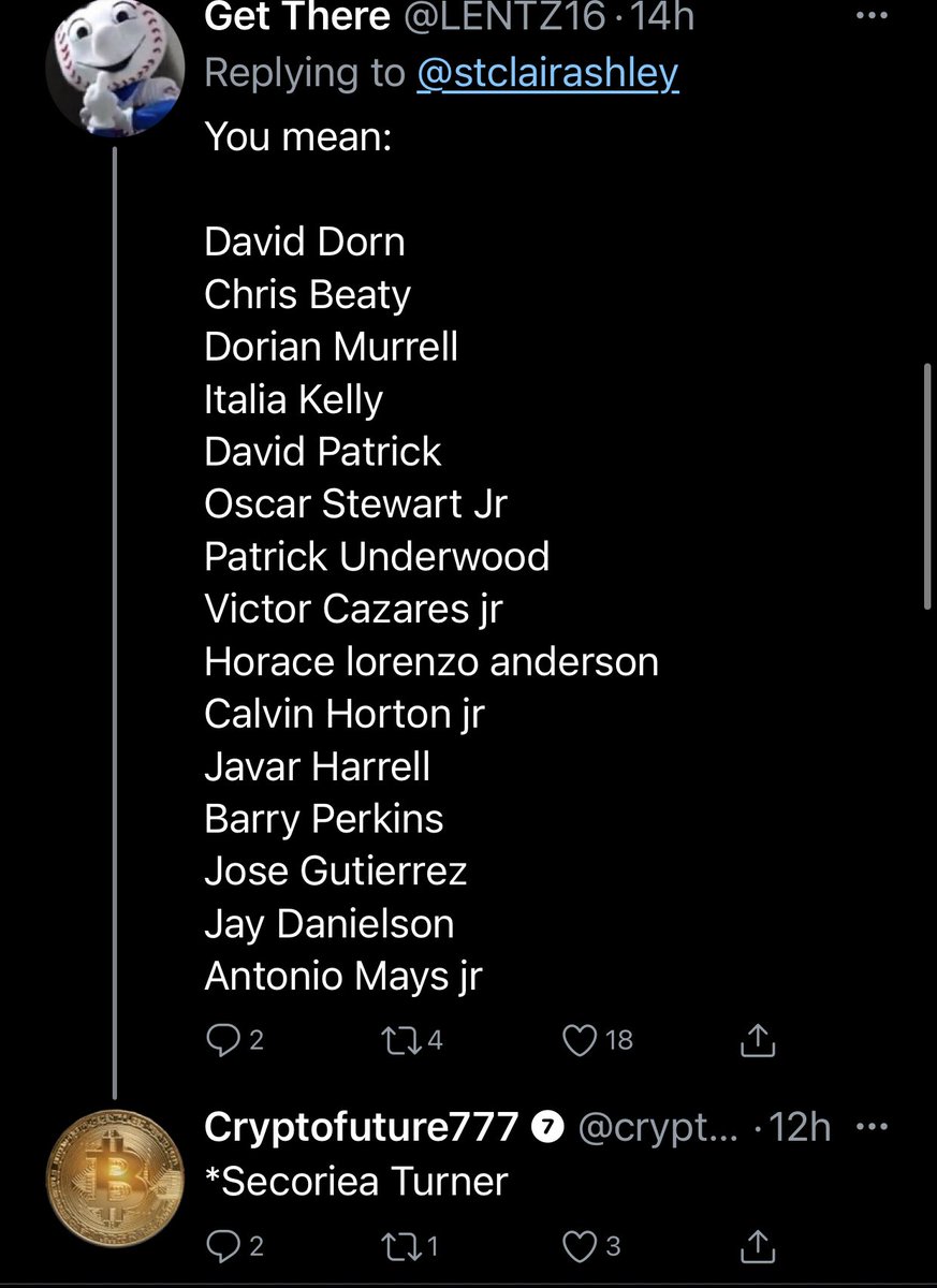 Found an newer list. Contains a lot of names on the original one.