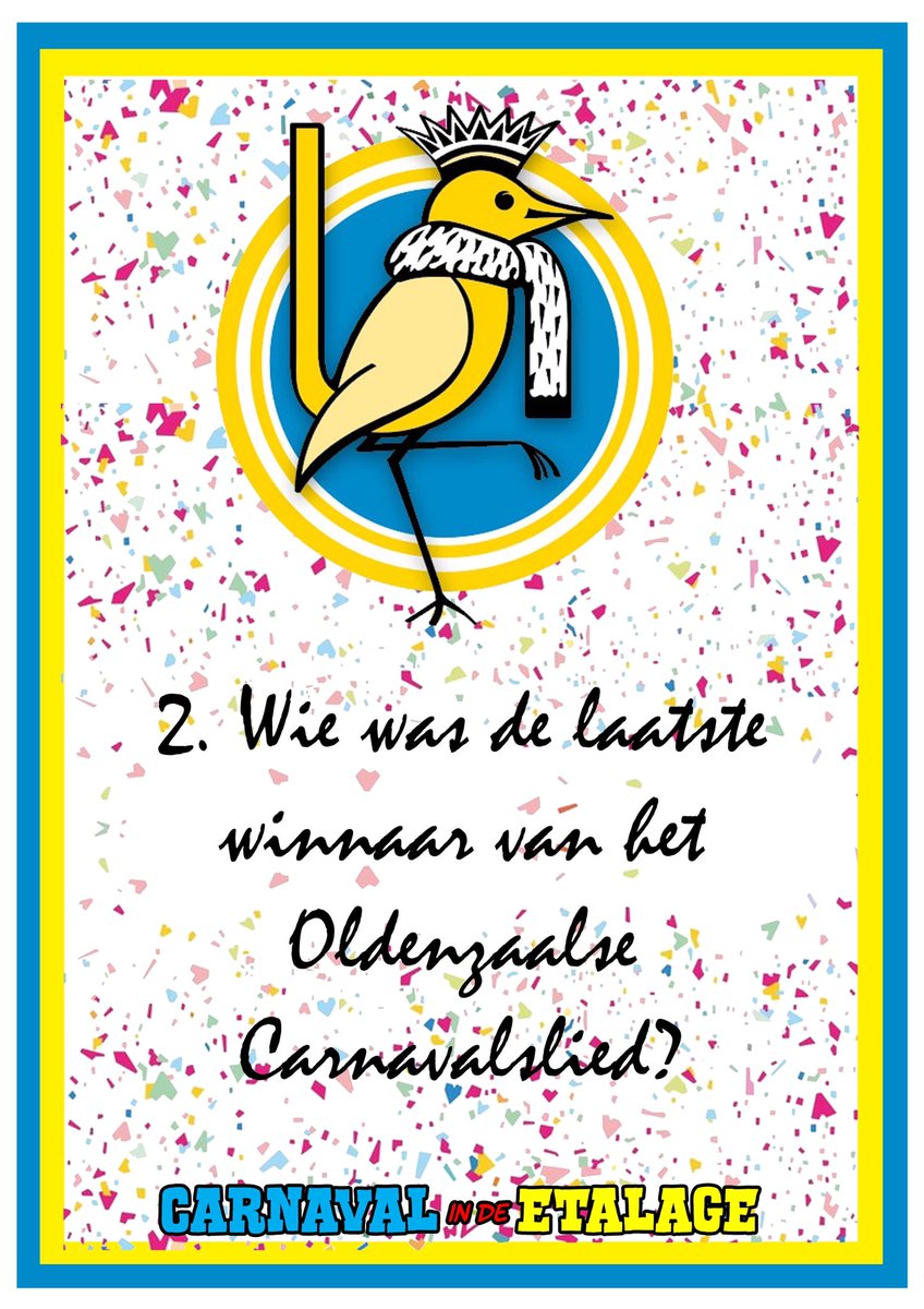 Nr.2 #Carnavalindeetalage