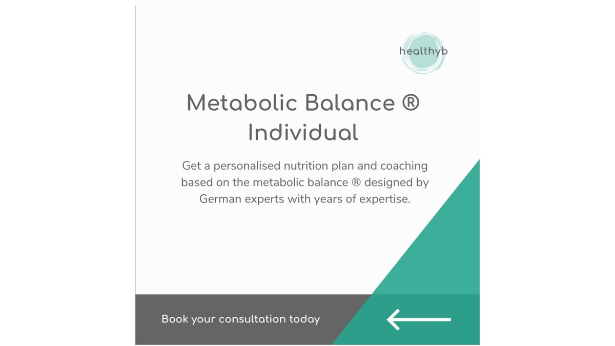 healthyb11's tweet photo. Metabolic Balance ® Individual

Price: £800+ (depending on clinic location)
Time: from 3 to 6 months (depending on progress)
Type of coaching: Virtual 
https://t.co/zLmqWtOLZz
#metabolicbalance #cleaneating #metabolic https://t.co/8KKkunyKgH