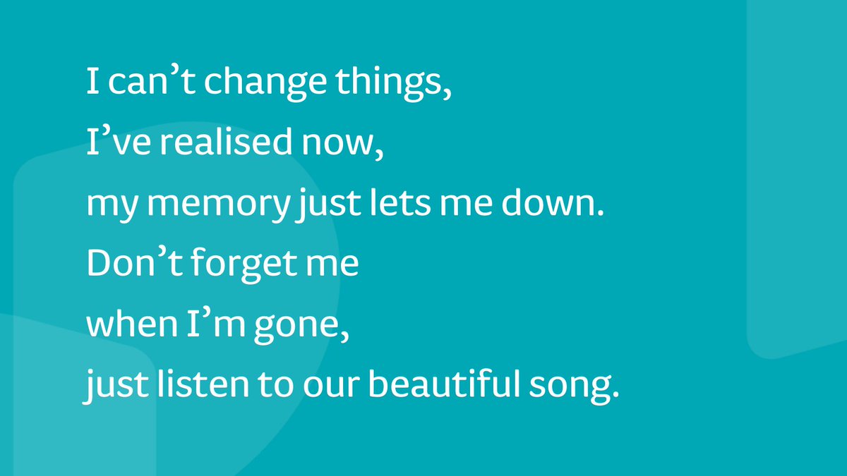 A big thank you to Alex Wray for sharing their beautiful poem 'I wish I could' 💙 If you need #dementia advice or support, please contact our #AdmiralNurse Dementia #Helpline on 0800 888 6678 #DementiaPoem