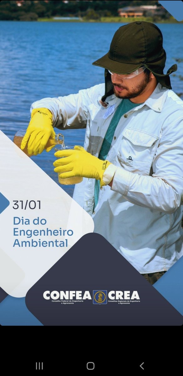 adalgisadias's tweet photo. Dia de comemorar os Engenheiros Ambientais, aqueles que trabalham para preservar o Meio Ambiente com tecnologia e desenvolvimento.
Parabéns a todos engenheiros ambientais que fazem parte do nosso @RN_CREA @confeacrea .
#EngenhariaAmbiental
#CREARN
#CreaMaisCompromissoComVoce https://t.co/stHAydjV1o
