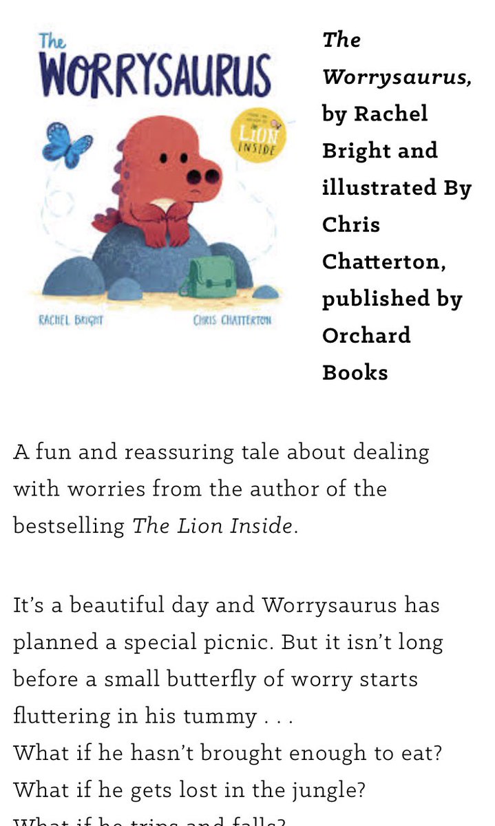 WSHEnglishHub's tweet photo. One of my favourites! #theworrysaurus 🦖

What’s yours? 📚

Please recommend your favourite books to support children’s mental well-being this week #ChildrensMentalHealthWeek https://t.co/lfJTaZ39pC