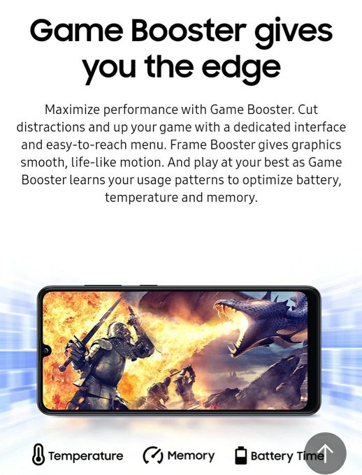 solvido801's tweet photo. @expressoshow @SamsungMobileSA Enhanced Game Booster Game Booster's new Priority Mode ensures you stay focused on your game by blocking calls and notifications and maximizing performance. Optimized for Unity Engine, sophisticated AI monitors your device @SamsungMobileSA #GalaxyS21  @SamsungMobileSA
#GalaxyS21 https://t.co/KpME86gnZt