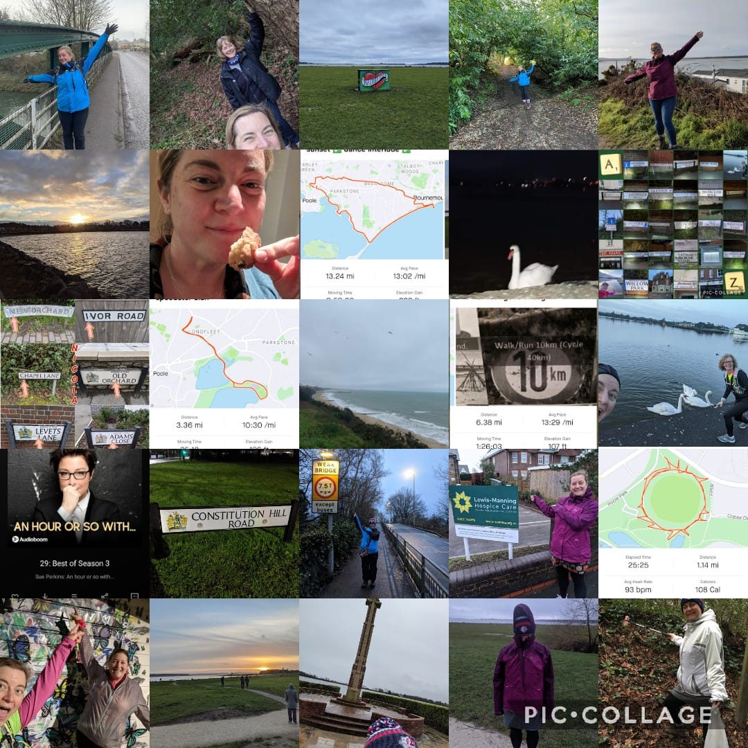 This month's lockdown challenge has been a game of Bingo! Nikki was the first to shout Full House with a pic for every moment! From podcasts to hear, food to eat, hills to run and even a litter pick - It has given our runs a sense of purpose!