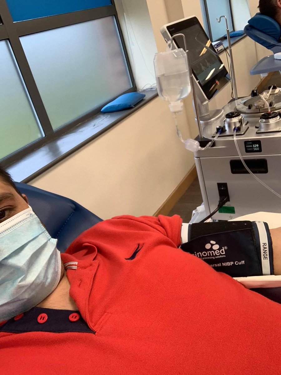 Vinodkumarvag's tweet photo. Donated plasma yesterday. 2 lives will be saved. 🙏🙏🙏please if you have a chance please donate to save more lives🙏 https://t.co/UIragEw6ni