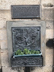 5/ The witches well on Edinburgh castle esplanade marks where accused witches were strangled & burned, they put a well to mark where people were burned, it was put there in 1912 the same year the titanic sunk which presumably they would have commemorated by building a lifeboat 