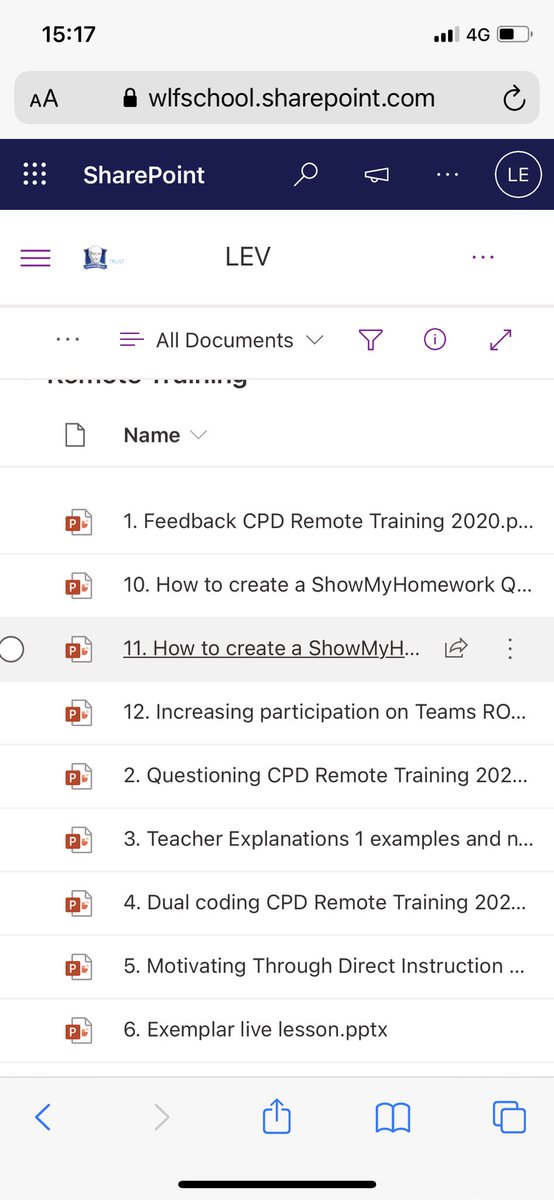 I’ve also created remote training session with manageable chunks of theory & practical strategies aimed at getting the most out of remote learning. Just DM me your email address & will send sessions over.