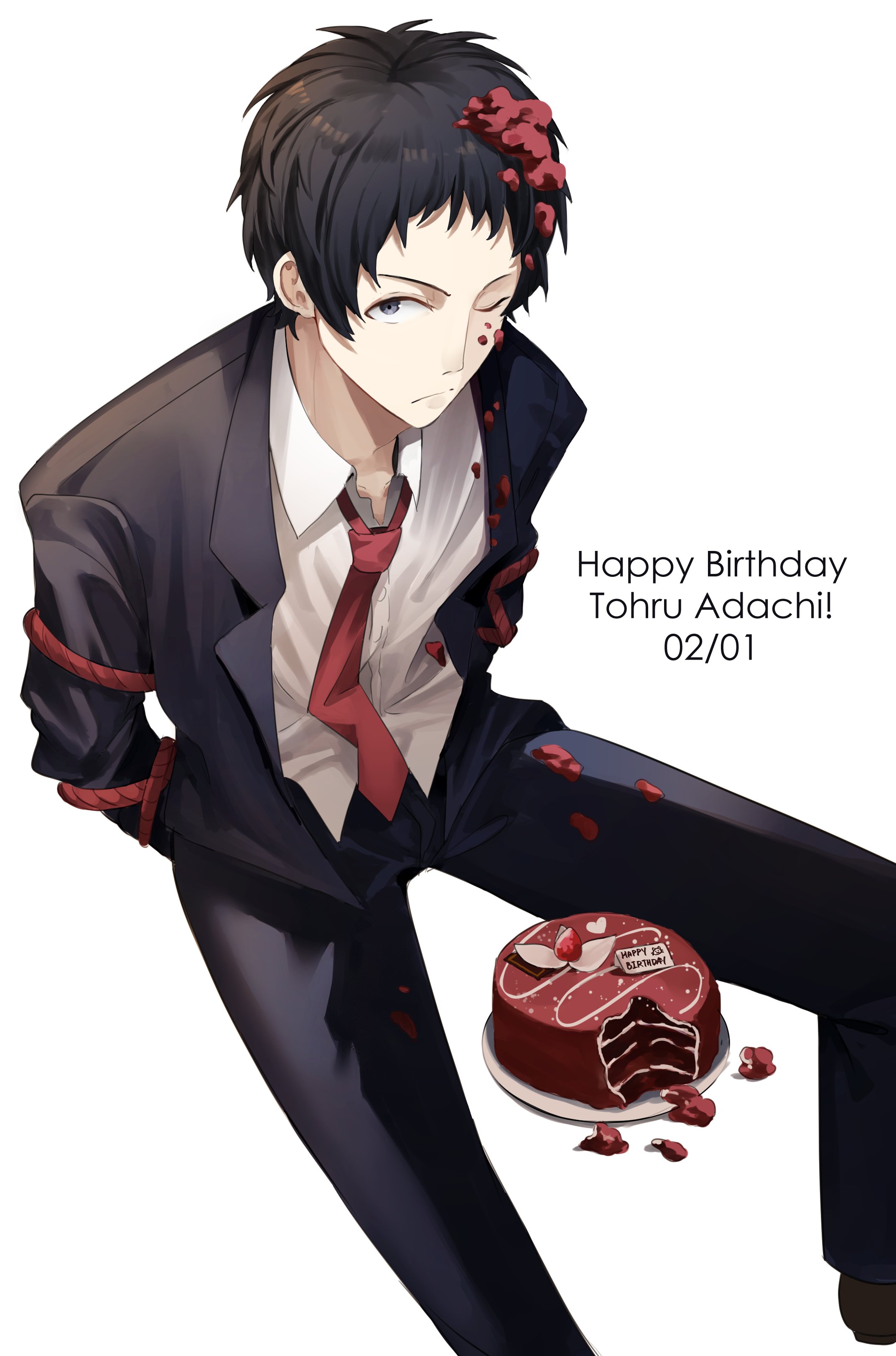 Kuki Happy Birthday Tohru Adachi 足立透生誕祭21 足立透誕生祭21 T Co Kalefrf8bn Twitter