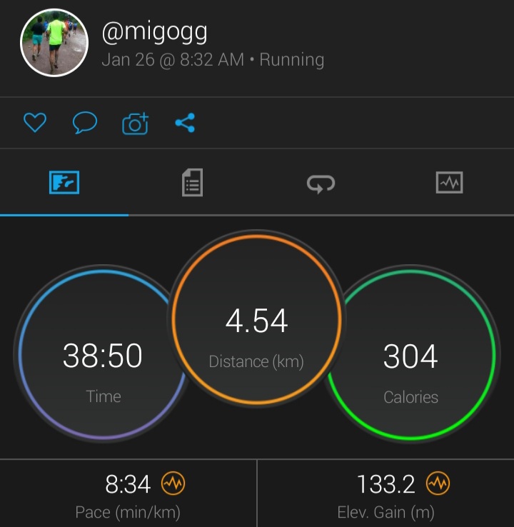 Running man tweet media