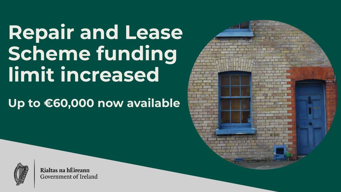 cavancoco's tweet photo. Do you own a vacant property? There are a number of options available to you, aimed at reintroducing vacant dwellings into the usable housing stock, including increased funding under the repair and lease scheme. Learn more: https://t.co/XDZuT1uBN6 @VacanthomesIRL #vacanthomes https://t.co/KclhprTrCY