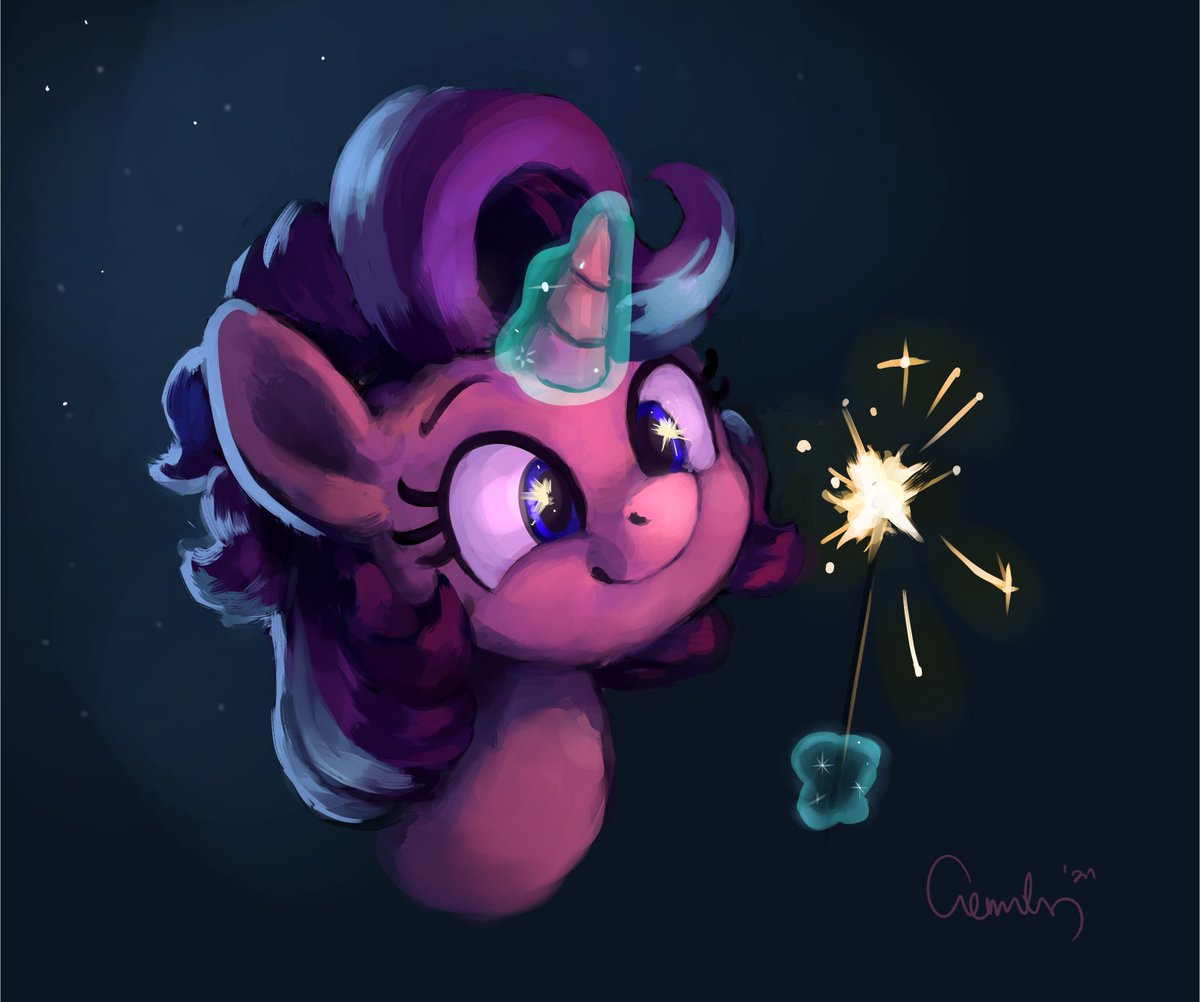 aemuhn's tweet image. Glimmer sparkler