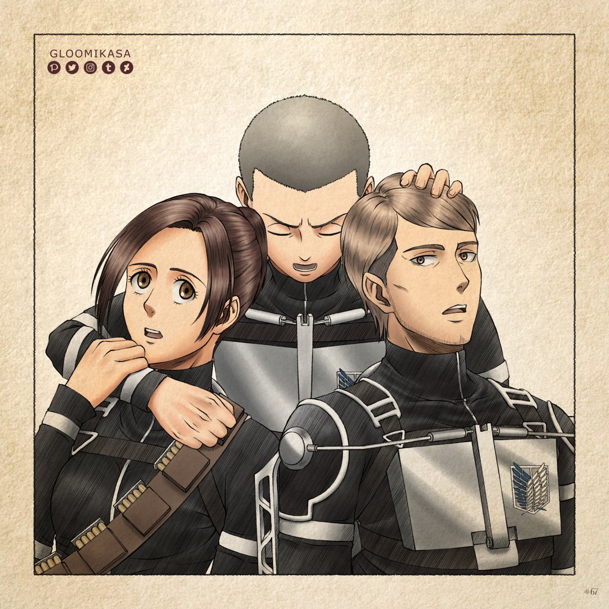 Gloomi 凶弾 進撃の巨人 67 サシャ ジャン コニー Sasha Jean Connie 進撃の巨人thefinalseason Shingeki Attackontitan Aot Snk Aotassassinsbullet T Co Fejapwchez Gloomi 凶弾 進撃の巨人 67 サシャ ジャン コニー Sasha Jean Connie 進撃の巨人thefinalseason Shingeki Attackontitan Aot Snk Aotassassinsbullet T Co Fejapwchez