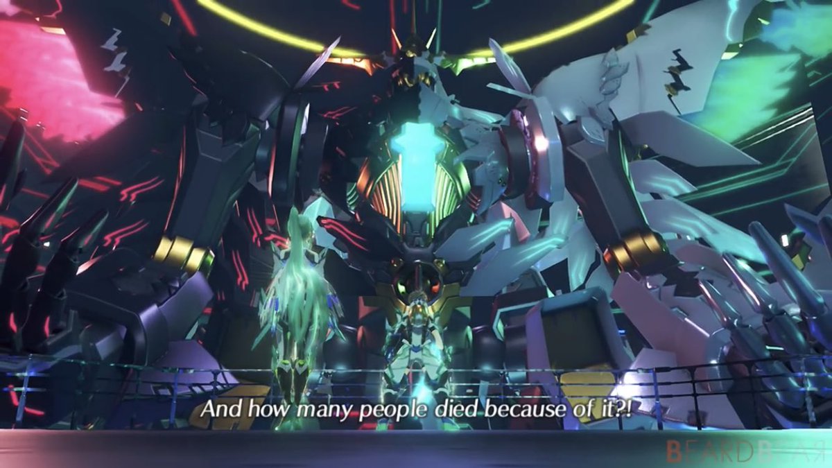 He can’t save everybody though, and he doesn’t. Pyra and Mythra could have very easily been like Malos, someone so lost and hateful they take it out on the world around them. Instead of coming to the conclusion he has to die, he decides everyone else may.