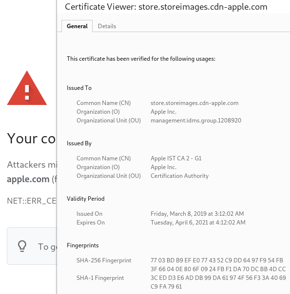 PZRead's tweet photo. I can't purchase the new Macbook Air M1 because my Debian doesn't trust Apple CA 🤔 https://t.co/BIKGljQwOo