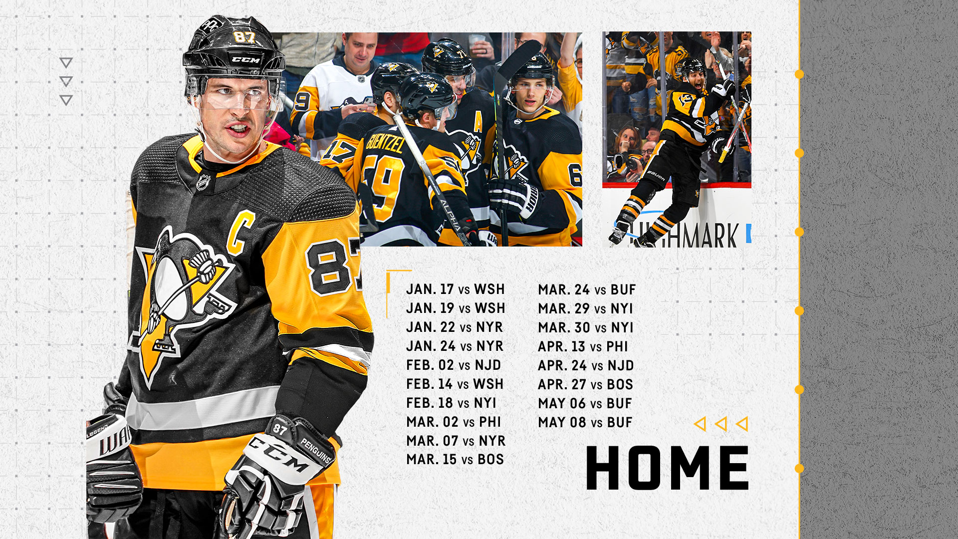 Pittsburgh Penguins on X: Heard you were asking about a jersey schedule 😏  Details:   / X
