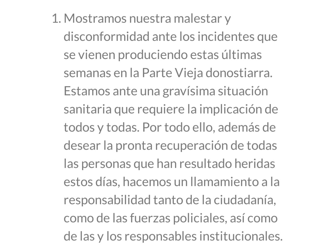 Esto es lo que EH Bildu propuso en el Ayuntamiento de Donostia, y a lo que el PNV dijo que NO. ¿Quién promueve los incidentes (para tapar otras cosas, <a href="/EnekoGoia/">Eneko Goia Laso</a> <a href="/andoniortuzar/">Andoni Ortuzar</a>)?