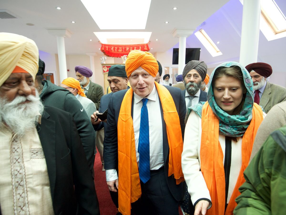 Hi  @BorisJohnson, are issues facing Sikhi people only important during election time? Can we have some support or some words on what the government think about the anti-democratic actions being forced upon those at the farmer protests in India please?  #farmersrprotest