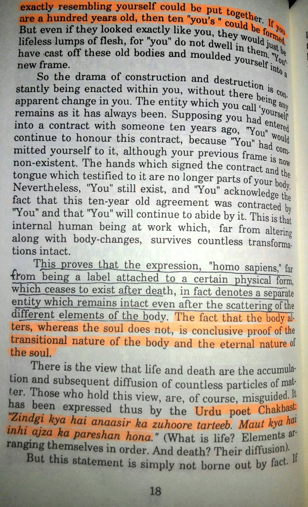 The word 'man' refers not to any such bodily form but rather to the soul which inhabits the body.The expression "Home-Sapiens" far from being a label attached to certain physical form which ceases to exist after death. #IslamAs_It_is
