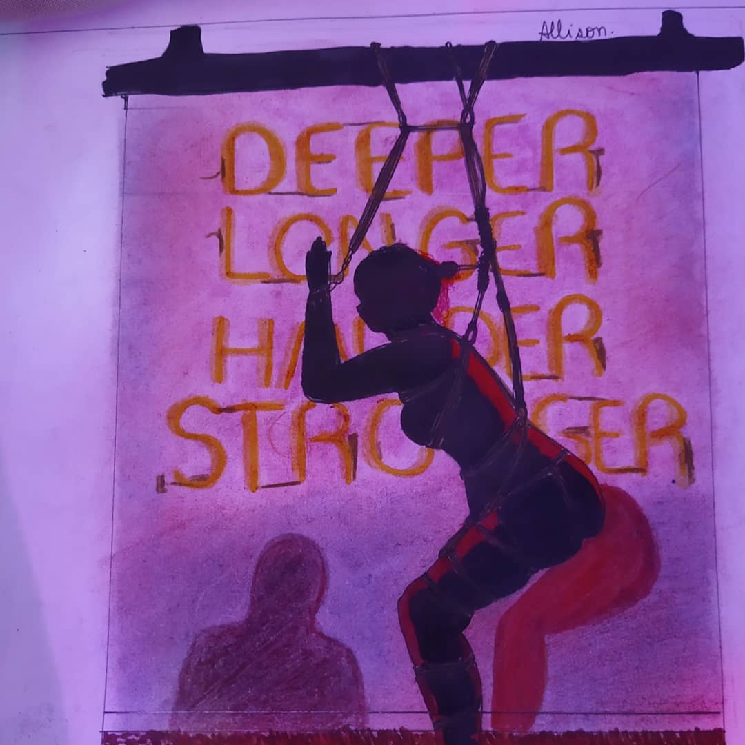 DrewAlliStyle's tweet photo. DEEPER✨
LONGER✨
HARDER✨
STRONGER✨
inspired by the photo of @ropey_jen
Rope Bunny: @liberty_fourtwotwofive 
Photos: @capturedcrimson 

#rope #ropeart #ropebunny #rigger
#ropebondage #bondage #art #dessin #colors #bondageart #photografy #bdsm https://t.co/ZeRcGUtpvG