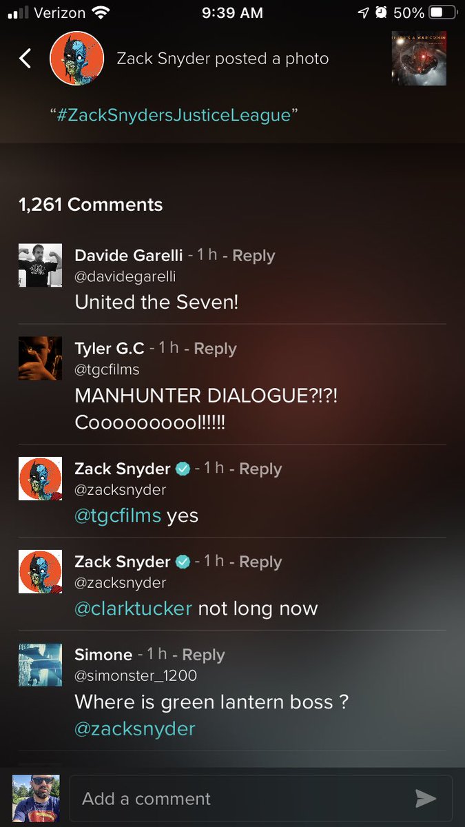 This means war.  #ZackSnydersJusticeLeague  #SnyderCut