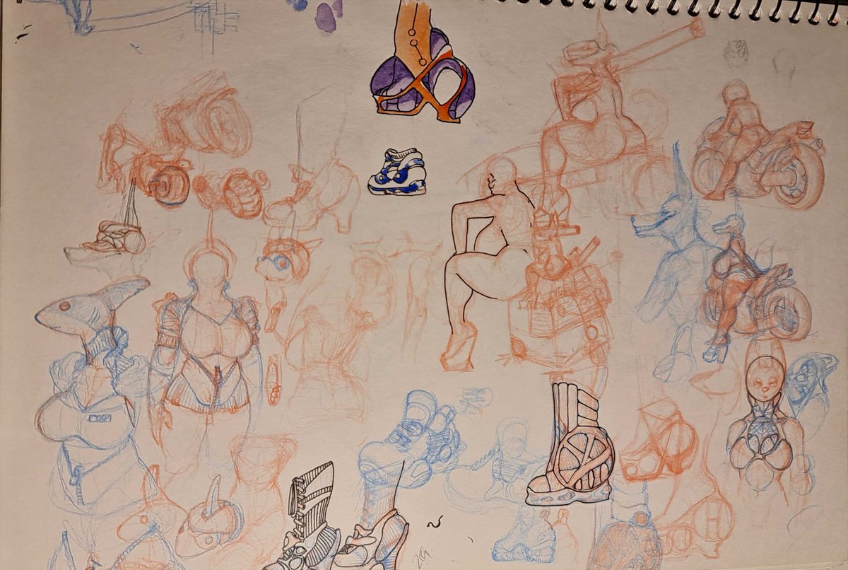 After I got done digging through three or four books plus a stack of paper and taking the shots I noticed a bunch of stuff shot quite poorly but didn't bother going back to redo.