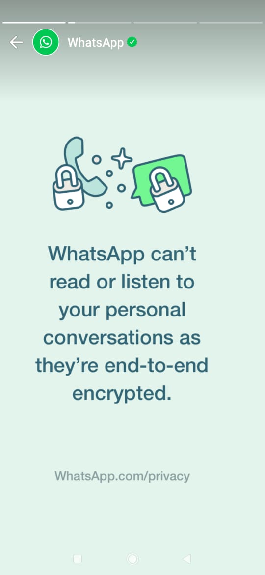 techuniverses's tweet photo. WhatsApp uses Stories to try and assuage users' privacy fears 

#WhatsappStatus #WhatsappNewPolicy #Whatsappindia #Whatsappstories #India #Techupdate https://t.co/xoIxpF7WOg